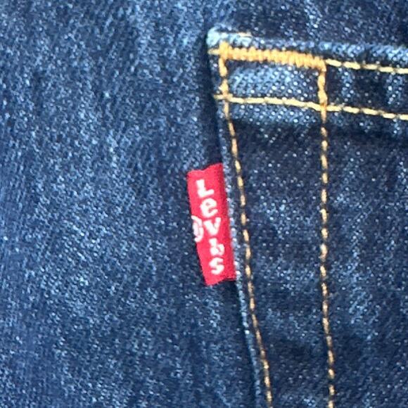 Levi's 501 Button Fly Jeans Mens 36x30 Classic Denim Streetwear Button Fly Retro - Picture 8 of 14